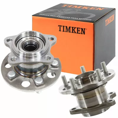 TIMKEN Rear Wheel Hub & Bearings Pair For Toyota Highlander Venza RX330 AWD 5Lug • $142.25