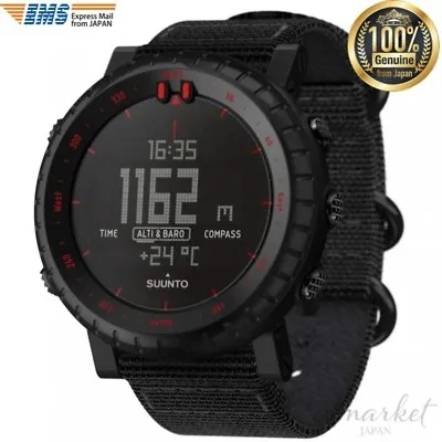 SUUNTO Core SS023158000 Watch Black Red 3ATM Azimuth Altitude Atmosphere Depth • $157