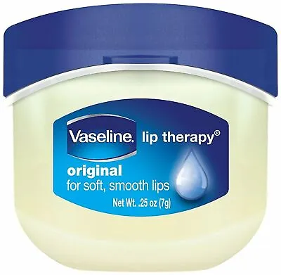 Vaseline Lip Therapy Petroleum Jelly Soft & Smooth Lips Original Formula 0.25oz • $9.23