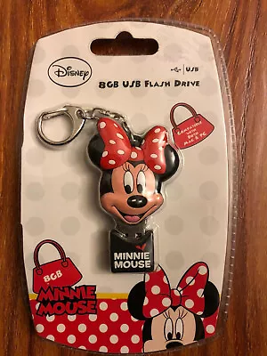 Minnie Mouse 8GB USB Flash Drive Cute - Key Chain Brand New (Please Read) • $14.99