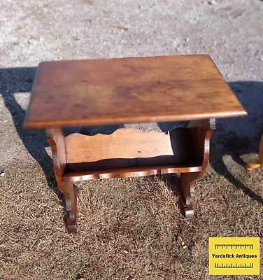 Pine Bookshelf Table / Side Table    (BST-25) • $349