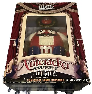 Official M&M Nutcracker Sweet Candy Dispenser Orange Limited Edition Rare • $28