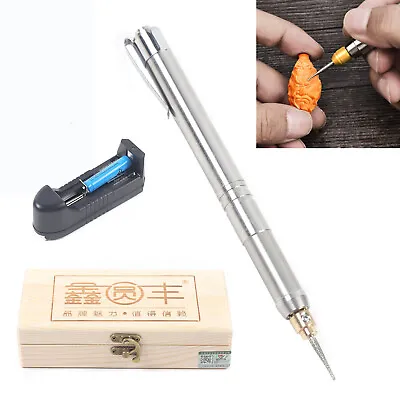 Electric Cordless Micro Engraver Pen Engraving Tool Kit Mini Metal Glass Ceramic • $25