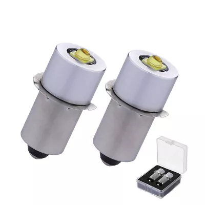 2 Pack P13.5S 5W 18V Led Bulbs 4-24V 12V Flashlight Work Bulbs • $12.62