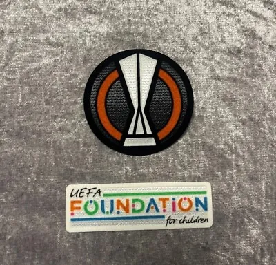 UEFA Europa League + UEFA Foundation Sleeve Football Arm Patch / Badge UK Villa • $8.09