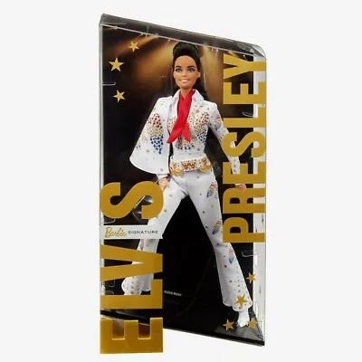 New 2021 Barbie Signature Elvis Presley Barbie Doll In American Eagle Jumpsuit • $75