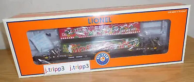 Lionel 2328350 Christmas Graffiti Maxi-stack O Gauge Train Car Container Load • $88.95