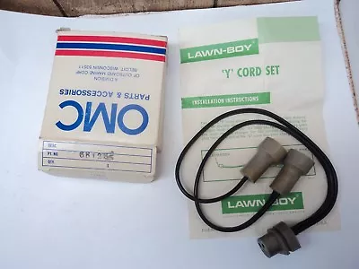 Vintage NOS 1974 OMC Electrical  Y  Cord Set Lawn-Boy Mower Part #681285 • $14.99