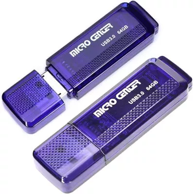 Micro Center Superspeed 64Gb 2-Pack Ultra Flash Drive Usb 3.0 Memory Stick ... • $22.95