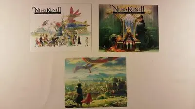 Ni No Kuni II Revenant Kingdom PS4 3x Postcards • $19.50