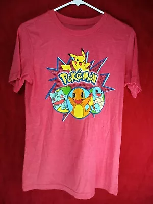 Pokemon Nintendo Video Game Red T-shirt Men's Size M • $7.16