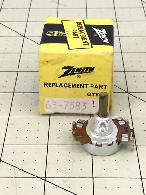 Zenith 63-7583 Volume Control Potentiometer NOS • $12.95