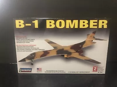 Lindberg B-1 Bomber Model Kit No 70544 1/144 Scale Aircraft Plane Jet • $20.99