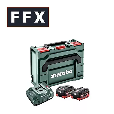 Metabo 68514259018V 2x10Ah Batteries ASC 145 Charger Set In A Meta-BOX Case • £339