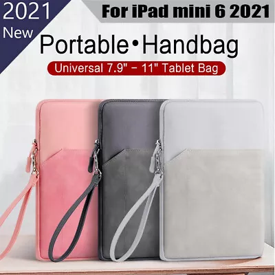 For Ipad 9 10.2  Mini 6 8.3  2021 Waterproof Tablet Sleeve Case Bag Pouch Cover • £9.11