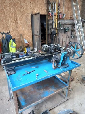 £475 • Buy Metal Lathe Rare Southbend Model 9C , Complete With Extras See Description