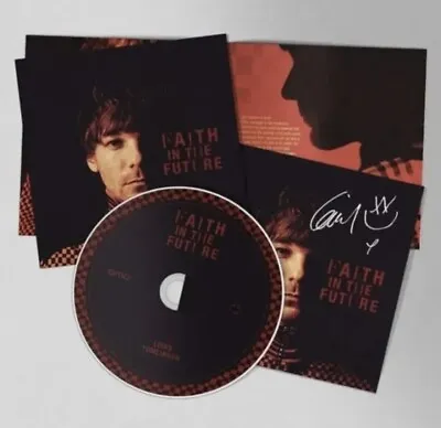 Louis Tomlinson Signed Faith In The Future Cd (autographed Insert + Sealed Cd) • £30