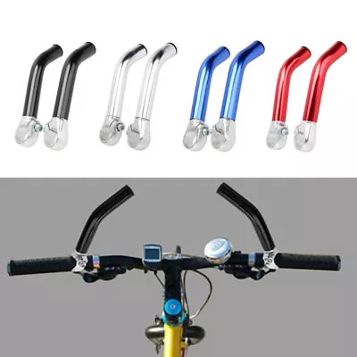 Aluminum Alloy Bike Handlebar Ends MTB Bicycle Handle Bar Ends Extender 22.2mm • $8.99