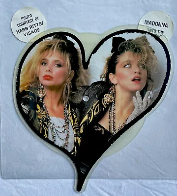 MADONNA -Into The Groove- Rare Shaped Picture Disc /Stickered Sleeve (Vinyl) • $155.57