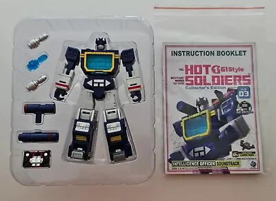 Loose Transformers MechanicToy MFT Hot Soldiers Soundwave Figure 4.5  • $23.95