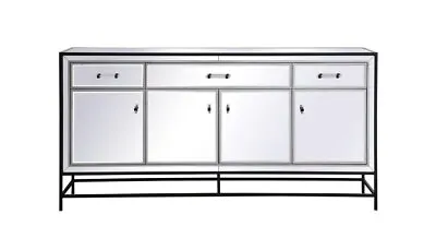 Mirrored Credenza In Modern Style-36 Inches Tall And 15.75 Inches Wide - • $921.95