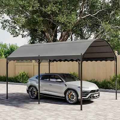 Garden Gazebo Arch Roof Pergola Sun Shade Canopy Awning Outdoor Garage 4x3M 3x3M • £169.95