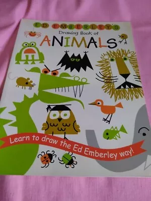 Ed Emberley's Drawing Book Of Animals Paperback Book • $4.75