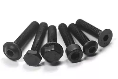 M5 Bolts Black Stainless Steel M5 Bolts Screws Various Head Types • £36.18