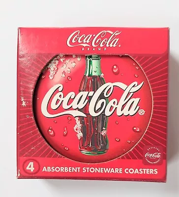Coca Cola Collectable Vintage Stonewear Coasters Set Of 4  • $24.99