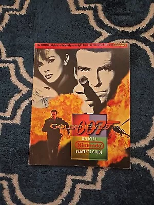 007 GoldenEye Nintendo 64 N64 Strategy Guide Player's Hint Book James Bond • $15.99