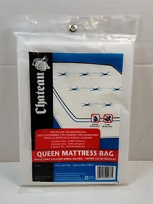 NEW CHATEAU QUEEN SIZE MATTRESS BAG For Moving Or Storage 61x15x90  2 MIL Thick • $11.99