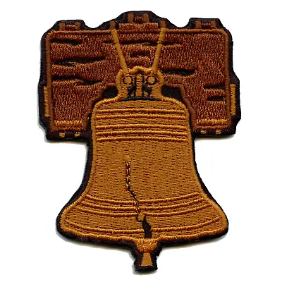Philadelphia Liberty Bell Embroidered Iron On Patch • $10.99