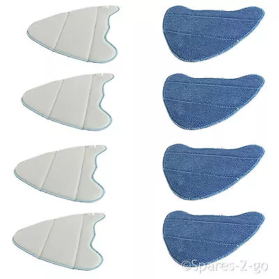 Microfibre Washable Pads Covers For Vax S5C S6S S6 S86-SF-C Steam Cleaner X 8 • £16.61