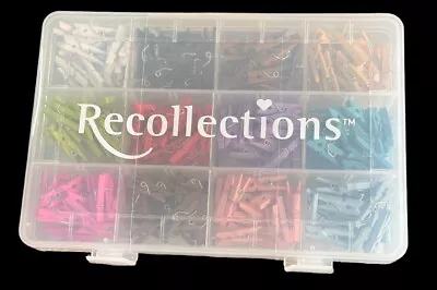 New Recollections Mini Clothes Pins 240 Pieces Multi Color • $18.73