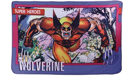 PRE-ORDER Surreal Entertainment - Marvel - Wolverine Card Px Deluxe Fleece Blank • $39.39