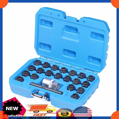 22PCS Master Lock Wheel Rim Lug Nut Stud Key Set Removal Locking For BMW Tool US • $48.45