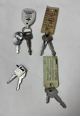 Vintage Set Of Automotive Keys Lot Of 8 Ford GM & Lincoln • $18.95