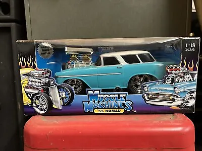 Muscle Machines 1:18 Scale 1955 Nomad • $75