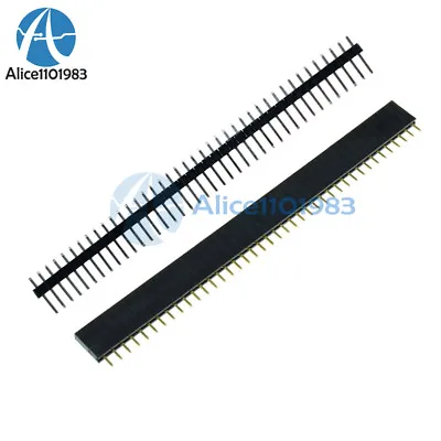 $2.26 • Buy 20PCS Male & Female 40pin 2.54mm Header Socket Row Strip PCB Connector Cool