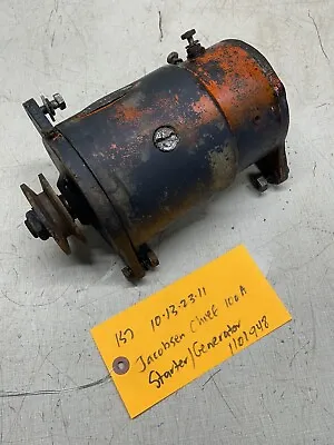 1962 Jacobsen Chief 100 100A Tractor Kohler K161 7hp Engine Starter /Generator • $129.99