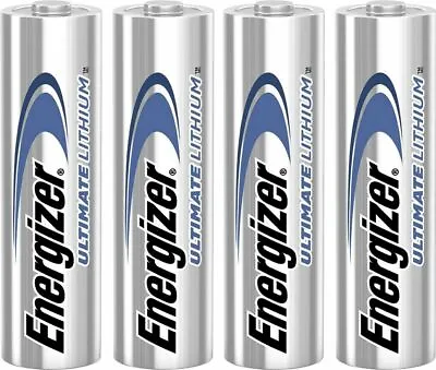 4 2 X New Genuine Energizer Ultimate Lithium AA AAA CR2032 Batteries 2029 Expiry • $10.99