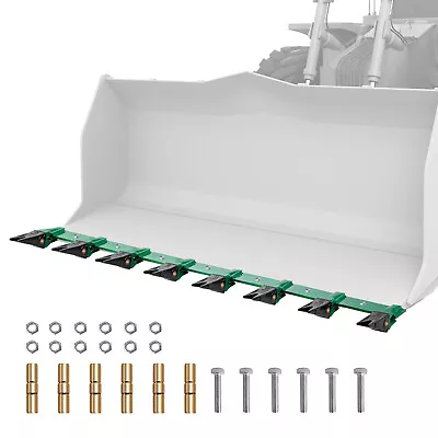 $341.99 • Buy VEVOR Bucket Tooth Bar 1.6m Clamp-Onfor Tractor Loader No Drilling Required