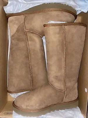 Women UGG Classic Tall II Boot 1016224 Chestnut Suede Upper Size 9 Women • $159.99