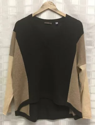 Cullen Brown Beige Tan Sz S Long Sleeve EUC Cashmere Sweater AG • $25.99