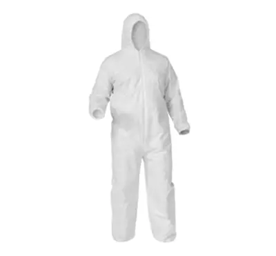 3 X Disposable Hooded Coverall Type 5/6 Spraying Suit Overall Spray Paint Medium • £18.45