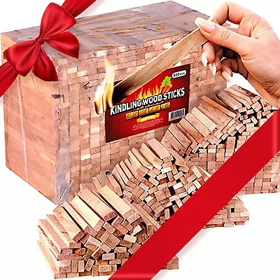 Grillers Kindling Wood Sticks (500Pc) Fire Starter Firewood For Campfires Firepl • $53.88