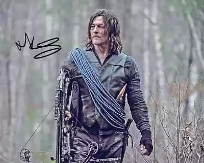 Norman Reedus (Daryl The Walking Dead) Signed Photograph Size 10 X 8 With C.O.A • £3.99