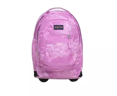 JanSport Driver 8 Rolling Backpack Wheeled Travel Bag - Static Rose • £100