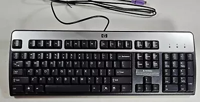 HP SK-2880 PS/2 Wired Desktop Keyboard 434820-002 Black QWERTY English Clicky  • $23.99