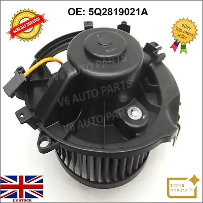 Heater Blower Motor Fan For 2017 - 2021 VW T-Roc A11 Diesel/Petrol AWD FWD • £59